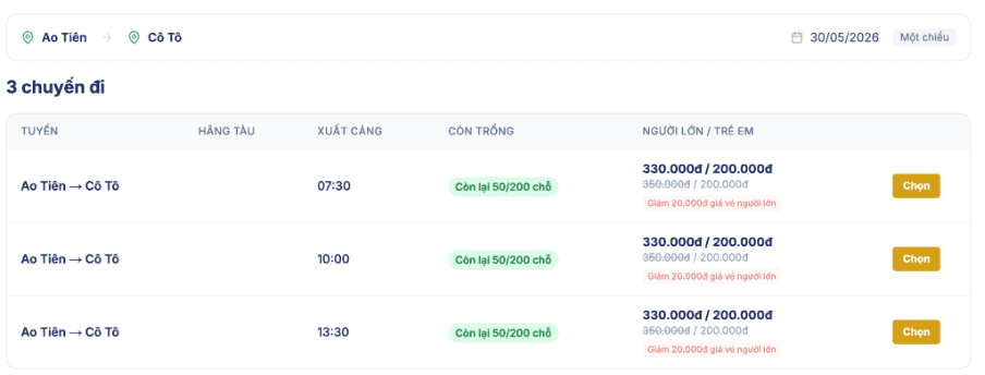 Tàu Cao Tốc Nguyên Việt