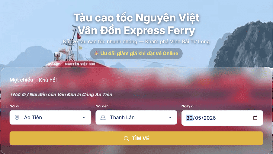 Tàu Cao Tốc Nguyên Việt