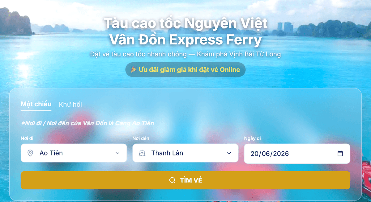 Tàu Cao Tốc Nguyên Việt