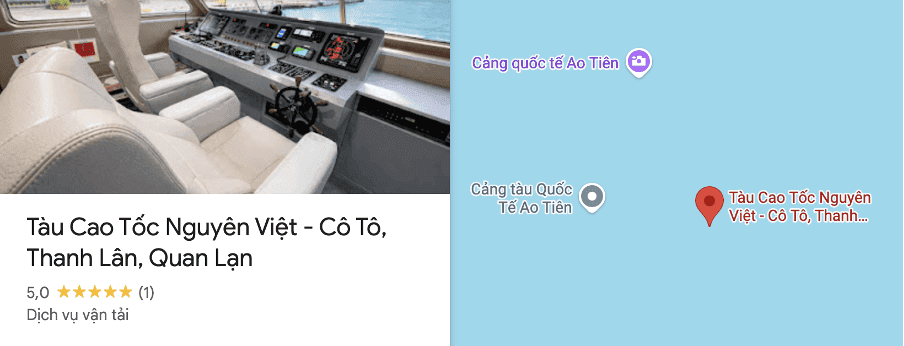 Tàu Cao Tốc Nguyên Việt