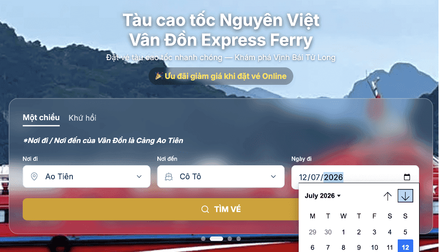 Tàu Cao Tốc Nguyên Việt