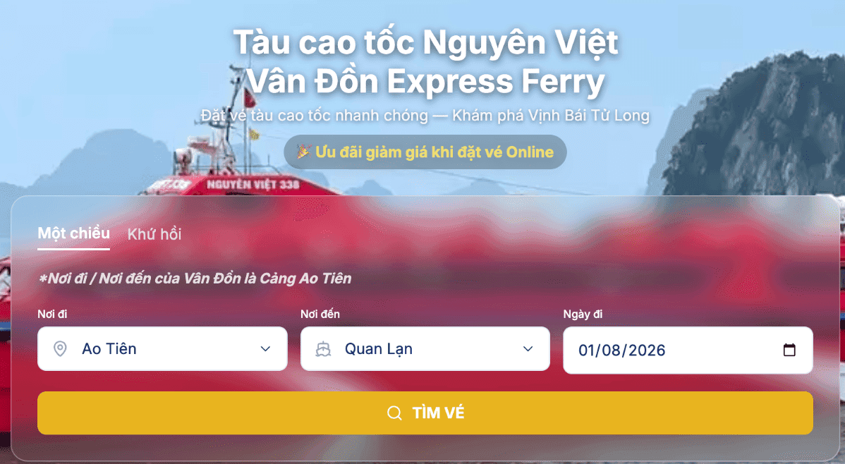 Tàu Cao Tốc Nguyên Việt