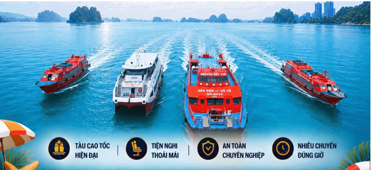 Review tàu cao tốc đi Thanh Lân thực tế