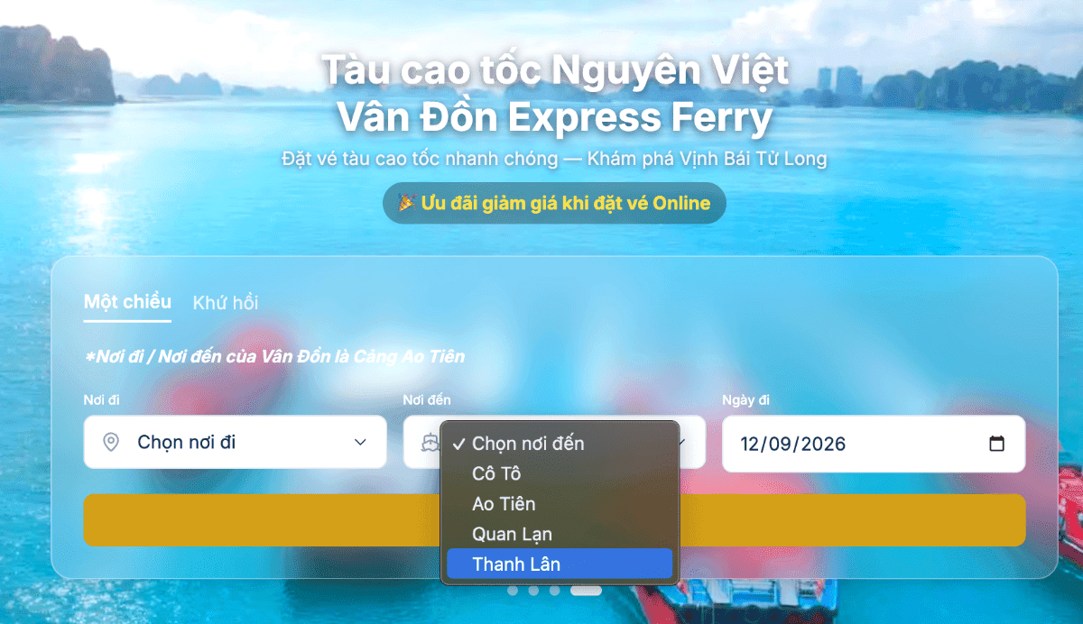 Tàu Cao Tốc Nguyên Việt