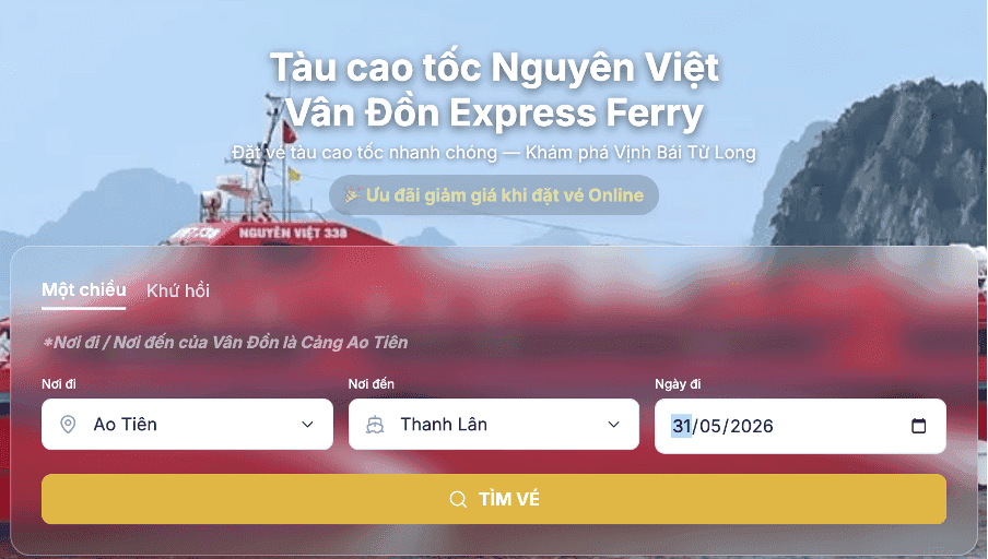 Tàu Cao Tốc Nguyên Việt